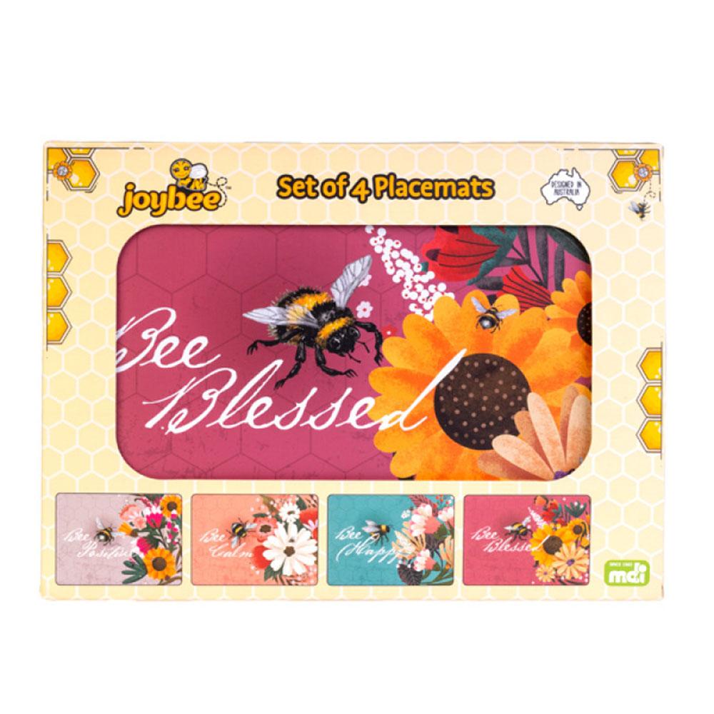 Ensemble de sets de table abeilles