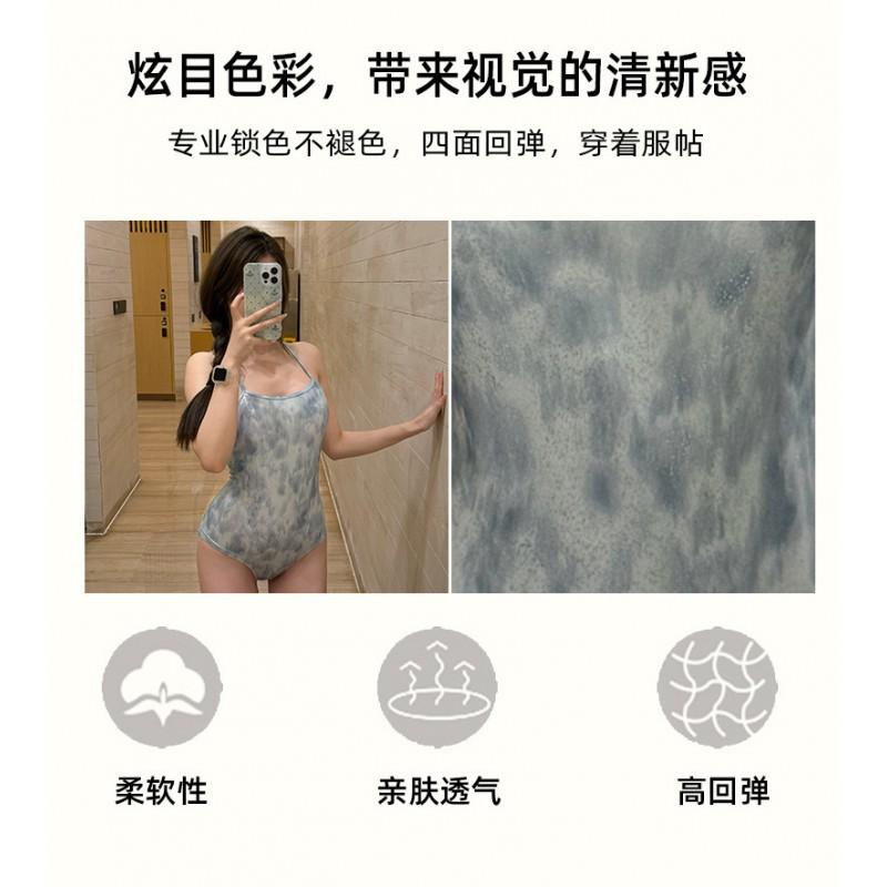 High-quality Slim Thin Chest One-piece Triangle Racing Swimming Suit Women's Training Hot Swimsuit