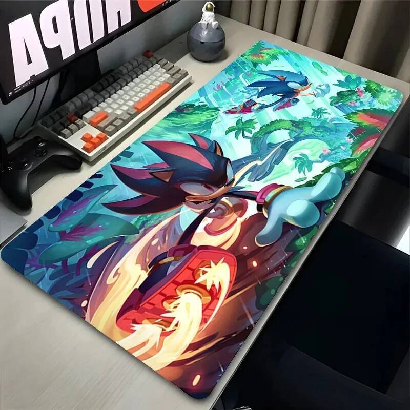 Mouse Pad PC Anime HD Print Mousepad Laptop Gamer S-shadows The H-hedgehogs Keyboard Pad Kawaii Desk Mouse Mat Gaming Table Mat