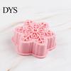 Cookie Stamp 9Pcs 3D Fondant Mold Easy to Demold DIY Cake Biscuit Decorating Tools Merry Christmas Snowflake for Home Baking