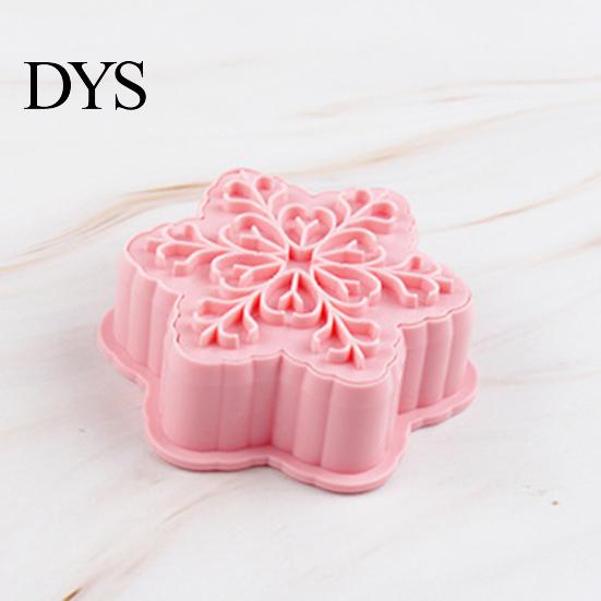 Cookie Stamp 9Pcs 3D Fondant Mold Easy to Demold DIY Cake Biscuit Decorating Tools Merry Christmas Snowflake for Home Baking