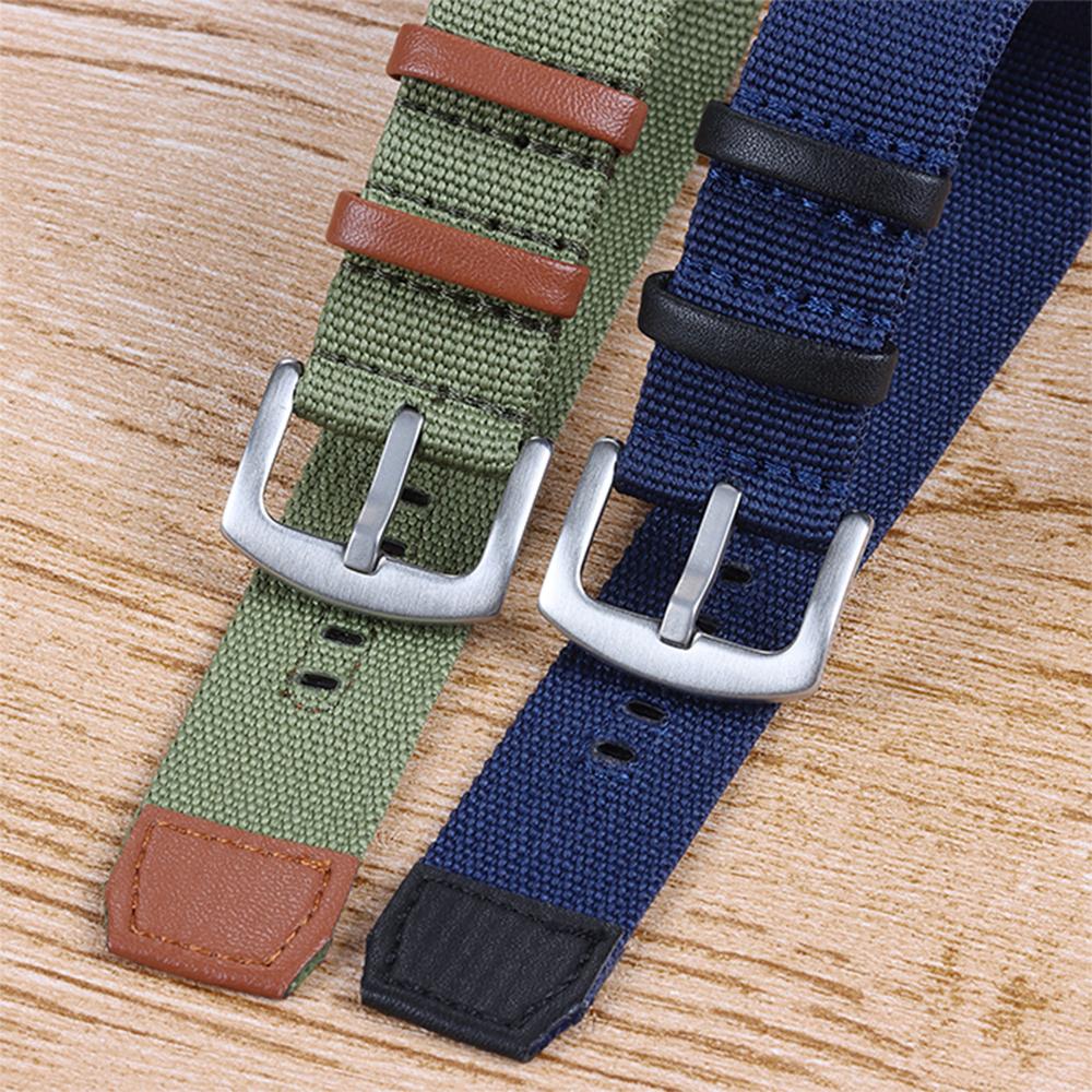 20mm 22mm Universelles Nylon-Uhrenarmband Armband für Sportuhren für Omega Armband für Rolex für Tudor für Hamilton für Seiko