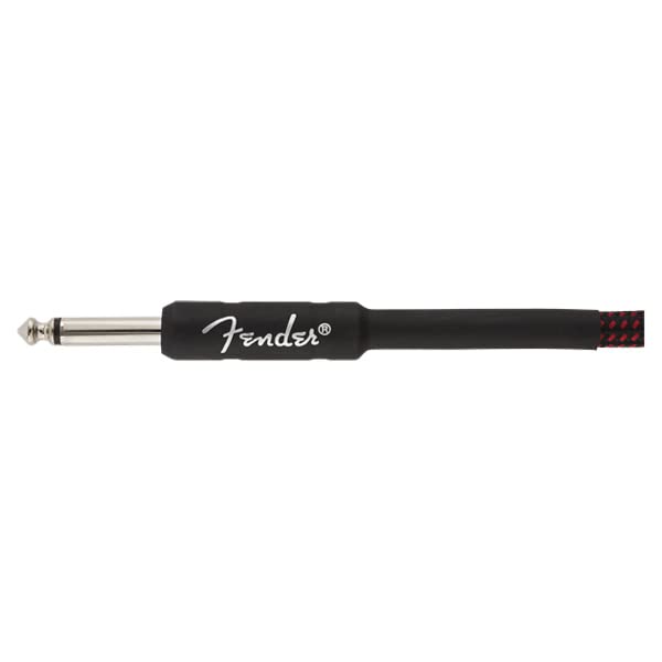 Fender Shielded Cable Professional Series Instrument Red Tweed Cable, 15',