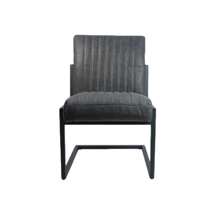 Chaise - HSM - Texas - Cuir et métal - Finition industrielle - 2 personnes - Intérieur