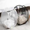 Large Capacity Laundry Basket Foldable Storage Basket with Ventilated Skeleton for Dirty Clothes Easy To Carry and Organize