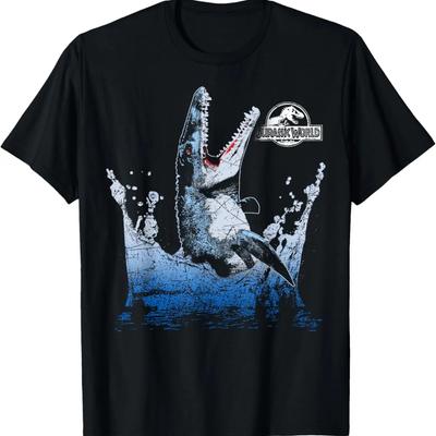 Jurassic World Aquatic Dinosaur Splash T-Shirt