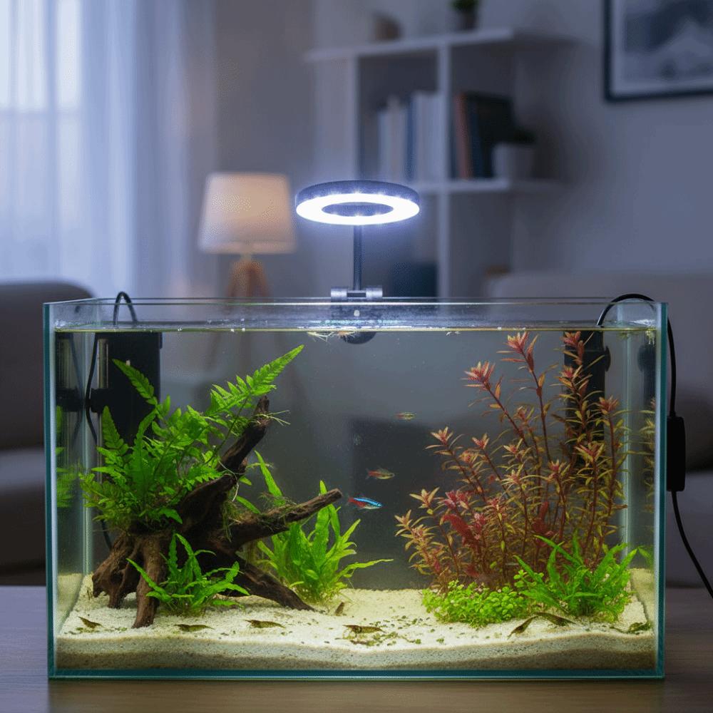 High Brightness Aquarium Decorative Light 360 Degree Free Rotation Water Grass Lamp Aquatic Plant