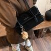 French niche bag women's 2025 autumn new trendy texture shoulder bag foreign style portable baguette armpit bag