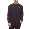 Levis Fashion Casual Versatile Round Neck Long Sleeve Sweatshirt Unisex sweatshirt Black 35909-0003