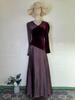 European Style Waist-Cinching Retro Spring Long Dress with Long Sleeves - Light Luxury 2026 Arrival