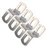 Motorcycle Exhaust Pipe Holder Stainless Steel Z/L-Shaped Exhaust Hanger Muffler Bracket  For Long Lasting Use
