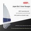 EIGHT Japanese Metric Ball-End Hex Key Wrench Set, 9-Piece