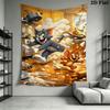 Tom and Jerry B Wall Hanging Printed Fabric Blanket Decorative Tapestries for Bedroom Living Room Home Decor