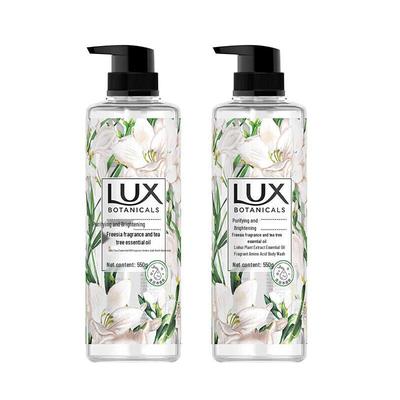 Botanical Essential Oil Freesia Scent Body Wash Twin Pack