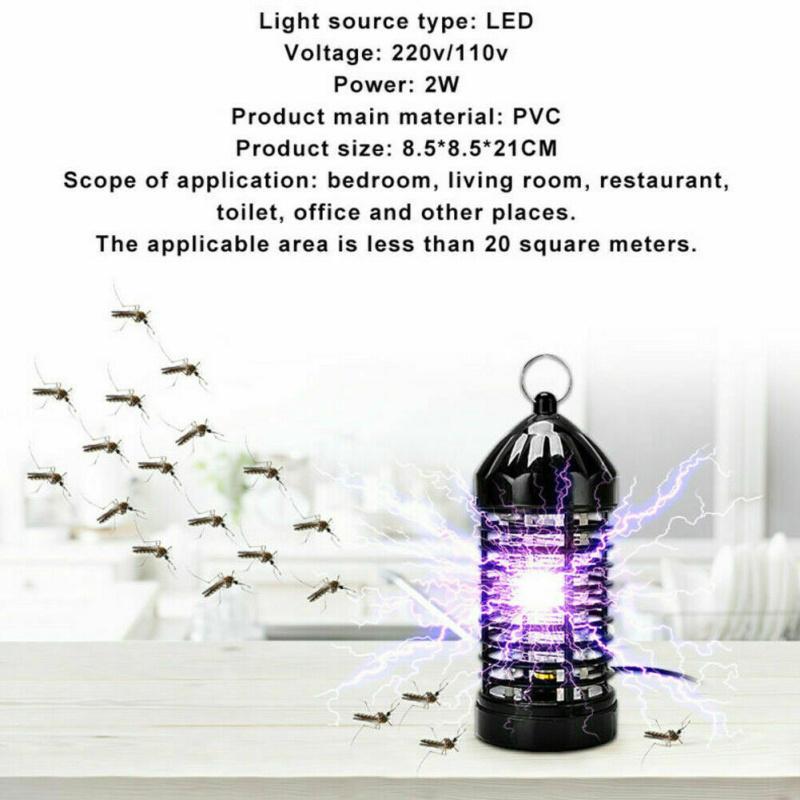 Portable Lamp With Removable Cover Electric Uv Microwave Catcher Lamp For Bedroom Living Room Office