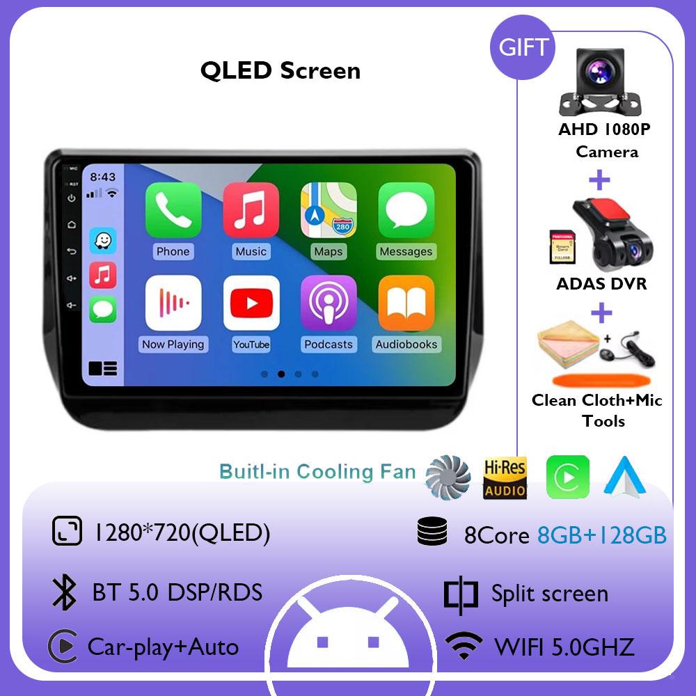 Car Radio Android 14 Multimedia Navigation Wireless Carplay Auto Stereo Screen For Hyundai H1 2 Grand Starex TQ 2017 - 2022