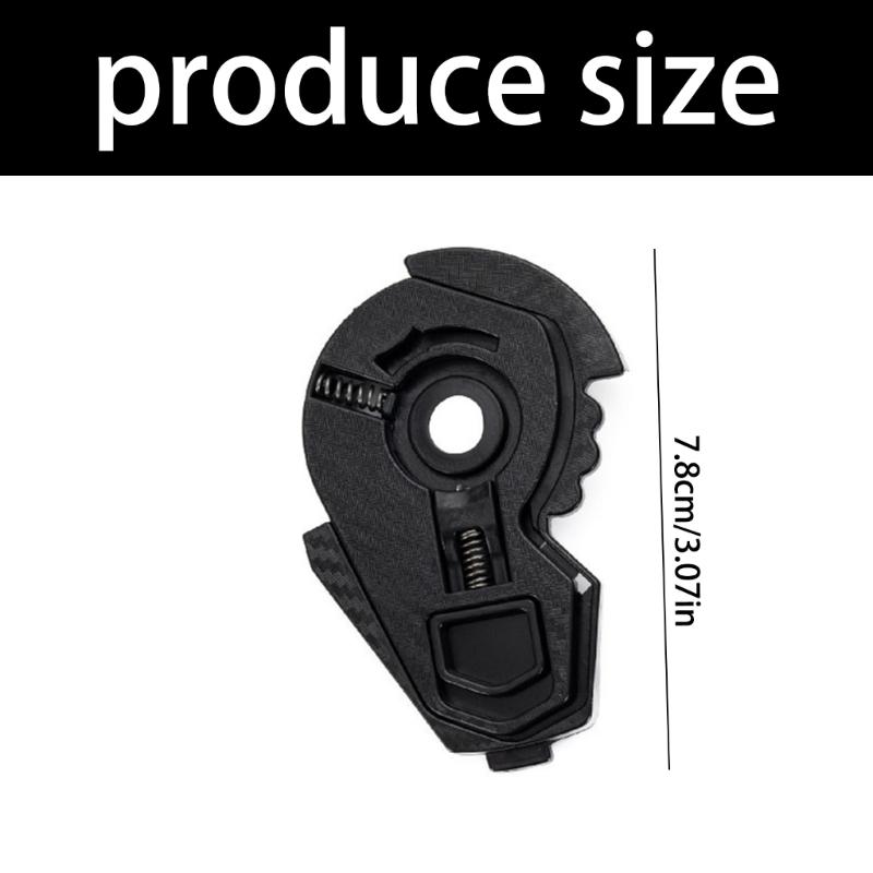 Easy Installation Flip Up Helmets Bottom Base Mount Support Secure Attachment for JHM 902 Improve Motorcycle Safety 2pcs
