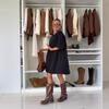 2025 European & American Women's Autumn Casual Solid Color Short Skirt