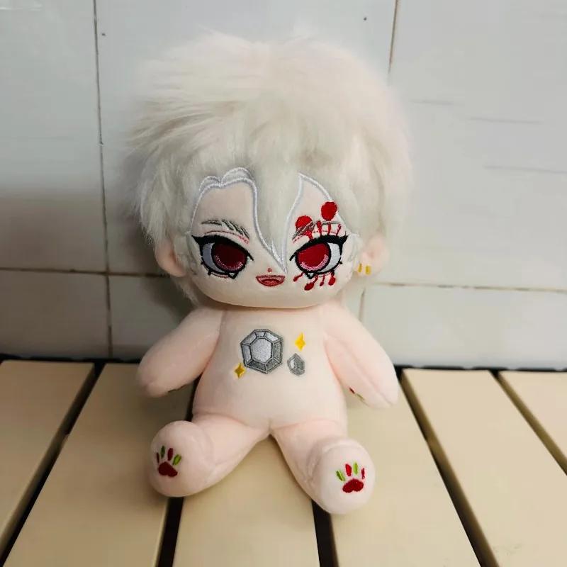 20cm Anime Uzui Tengen Kawaii Cosplay Cartoon Plush Stuffed Doll Body With Skeleton Fan Collection Plushie Toy Figures Fans Gift