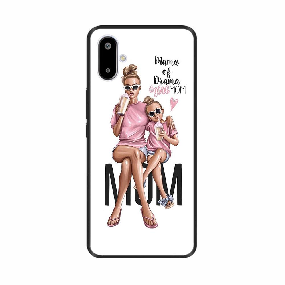 For Samsung Galaxy F06 Case M06 Flower Soft Silicone Back Cover For Samsung M06 Case Phone Cover Shockproof Bumper Fundas Shells