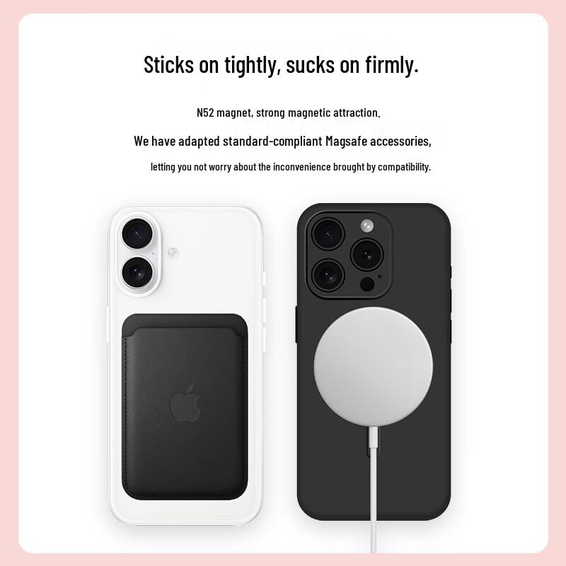 Coque de protection givrée ultra-fine Snowkids pour la série iPhone 16