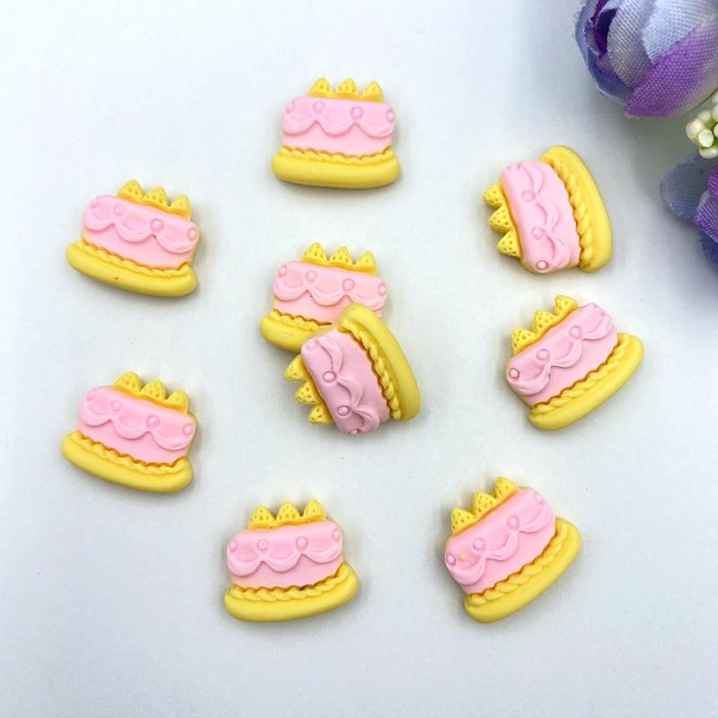 20pcs Hand Painted Resin Unicorn Flatback Cabochons For Hair Bow Centers DIY Scrapbooking Decor