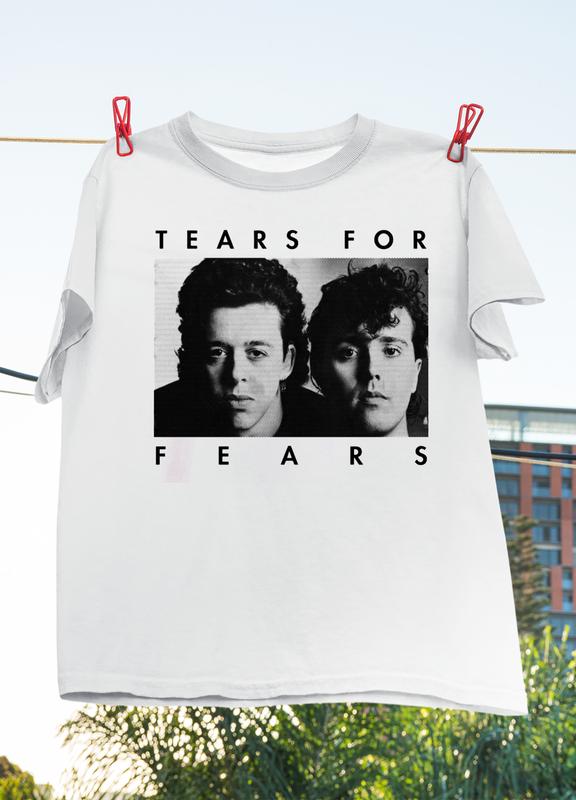 

New Tears For Fears Band Members Cotton White Unisex T-Shirt M