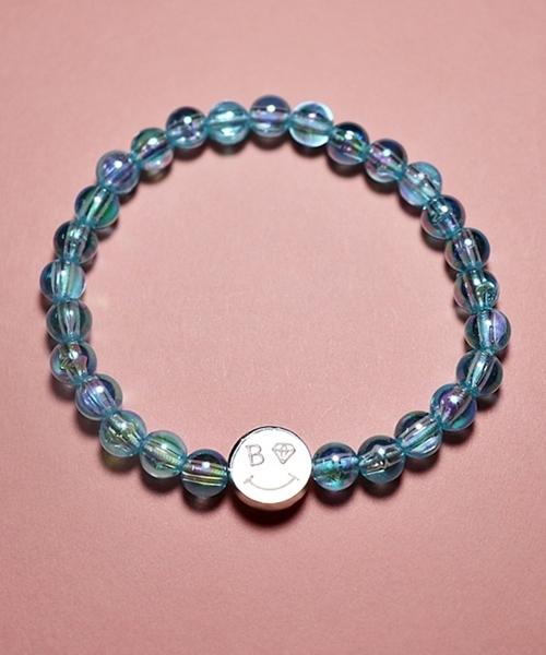 Bonbeau Smile Acrylic Beads Bracelet Smile Transparent Acrylic Bead Bracelet 3 Colors
