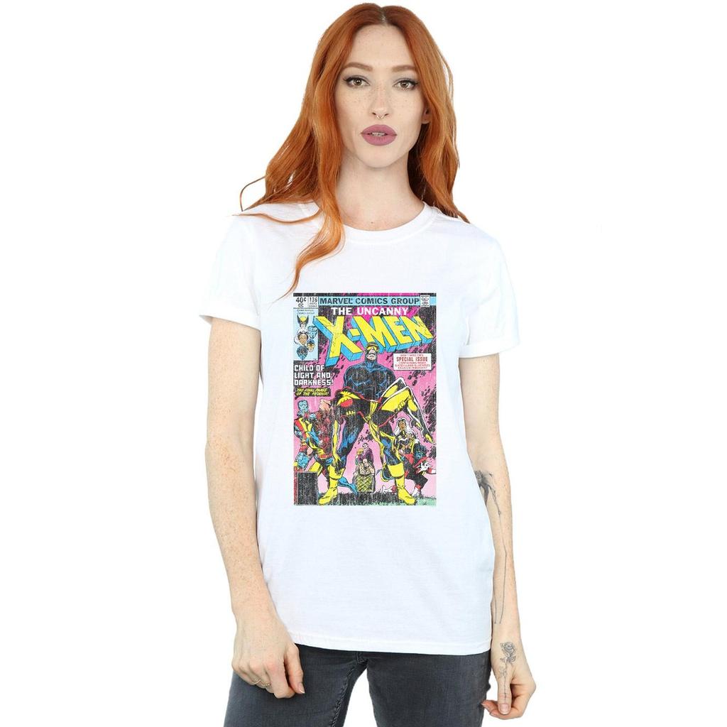 Marvel Womens/Ladies X-Men Final Phase Of Phoenix Cotton Boyfriend T-Shirt