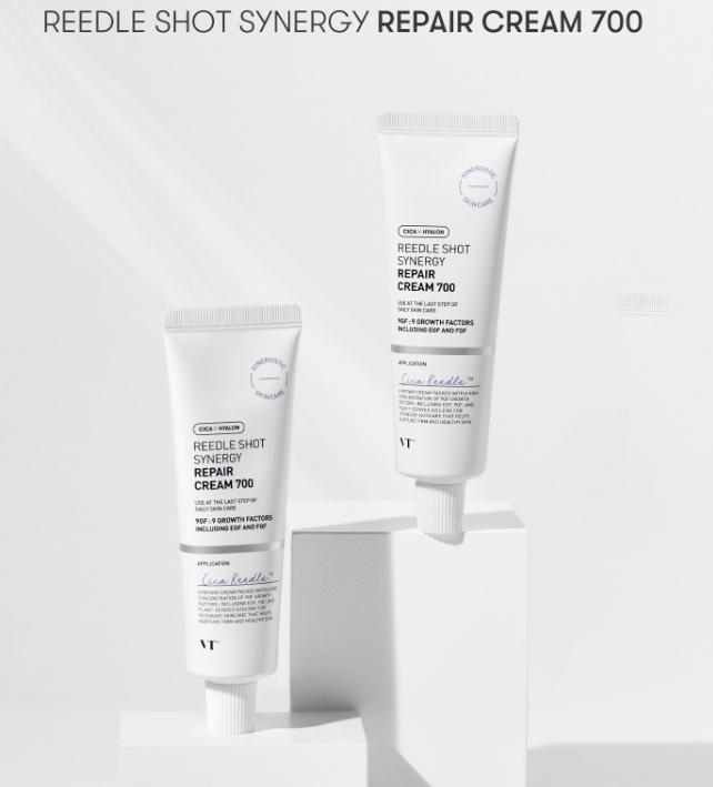 VT Cosmetic Reedle Shot Synergy Crema Riparatrice 700 50ml – Riparazione Intensiva & Cura per il Comfort della Pelle