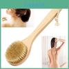 Elegant Natural Wooden Bristle Body Bath Brush Perfect For Spa And Shower