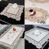 Toalha de mesa branca Toalha de mesa Toalha de mesa floral Festa de casamento