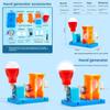 Science Experiment Hand Crank Generator Diy Kit For Students Creative Invention Educational Toy