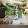 AK-74 Milk Frother With Water Vapor Separator Frothing Pitcher Stainless Steel Dry Steam Milk Steamer