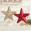 Unique Glitter Star Decoration Shiny Xmas Tree Ornament  Holiday Celebration