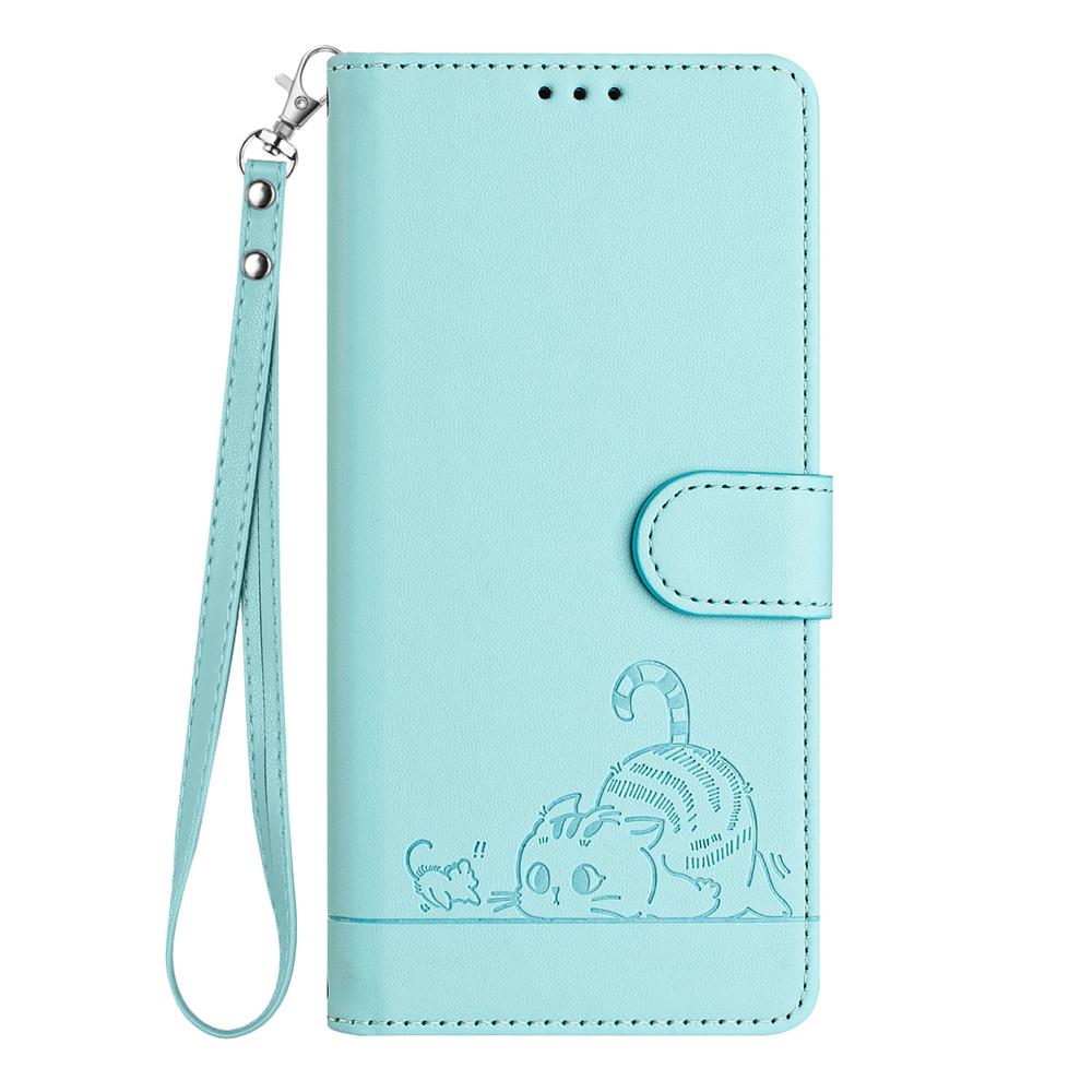 Cartoon Cat Phone Case for Oneplus 15 13 13T 13S 13R 12 12R 11 11R 10 9 Pro 10T 10R 9R 8T Cases Leather Wallet Flip Cover Strap