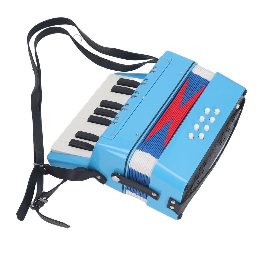 Kids Accordion Instrument 17 Keys 8 Bass Musical Instrument Educational Toy for Kids Children