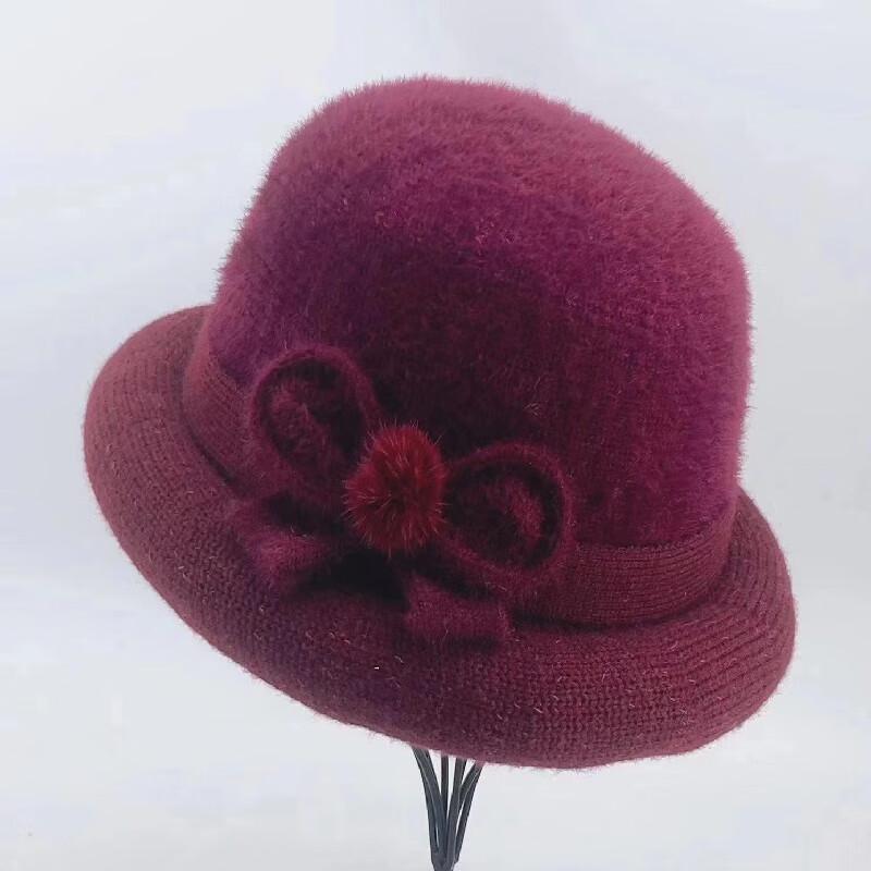 

Yishan Yisi Women s Fleece Bow-knot Winter Cloche Hat