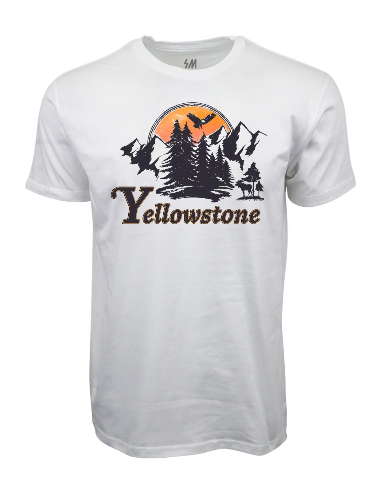 Yellowstone National Park Graphic T shirt XXXXL