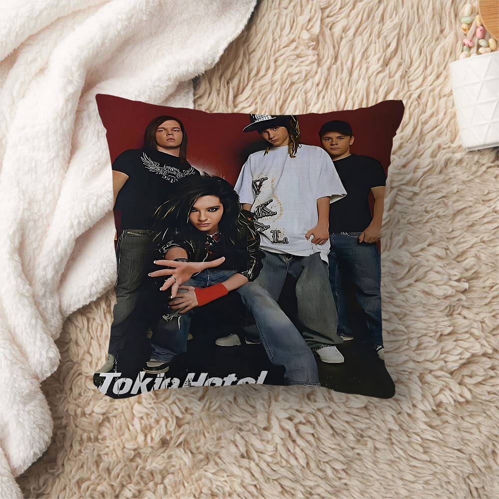 Singer T-Tokio H-Hotel Pillow Gifts Home Office Furnishings Bedroom Sofa Car Cushion Cover Case 45x45cm
