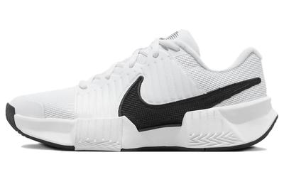 GP Challenge Pro Abriebfeste Unterstützung Niedrig geschnittene Tennisschuhe Damen Weiß Schwarz FB3146-100