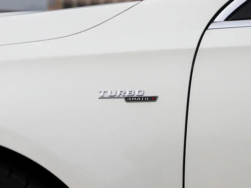 3D Letters CLA 45 S ABS Emblem TURBO 4matic for  Benz AMG Car Fender Trunk C117 C118 CLA45S Sticker Auto Accessories