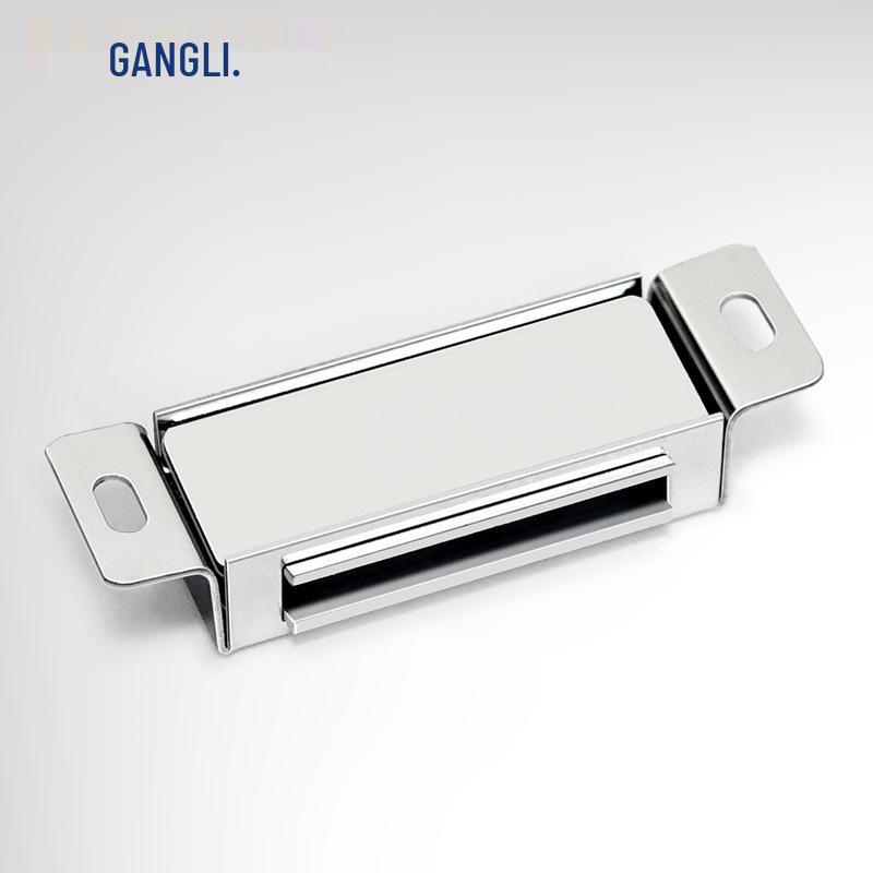 Unsichtbarer Magnetischer Türfang für Schränke und Garderoben - Lochfreier, Starker Magnetischer Clip Saug-Beschlag