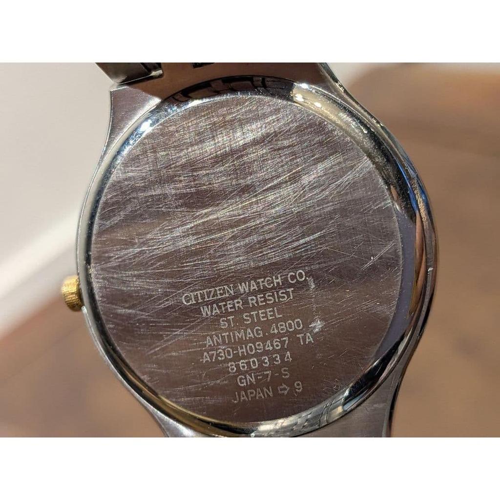 Used CITIZEN EXCEED watch, battery replaced, Eco-Drive, used