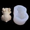 3D Bulldog Mousse Cake Mold Cute Shar Pei Epoxy Mold DIY Baking Appliance