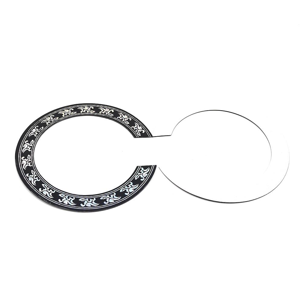 1Pcs/2Pcs Guitar Pickguard Acoustic Guitar Soundhole Sound Hole Rosette (Inside Diameter:94mm/104mm)