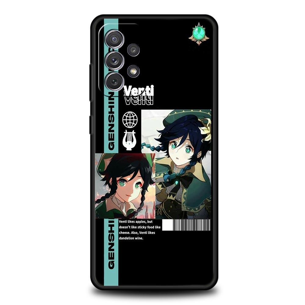 

Чехол для телефона Genshin Impact Kazuha для Samsung Galaxy A51 A71 A21S A12 A11 A31 A52 A41 A32 A01 A23 A33 A53 A73 A03S A13 5G Samsung A51