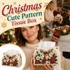 3D Christmas Tissue Box Holder for Holiday Home Decoration