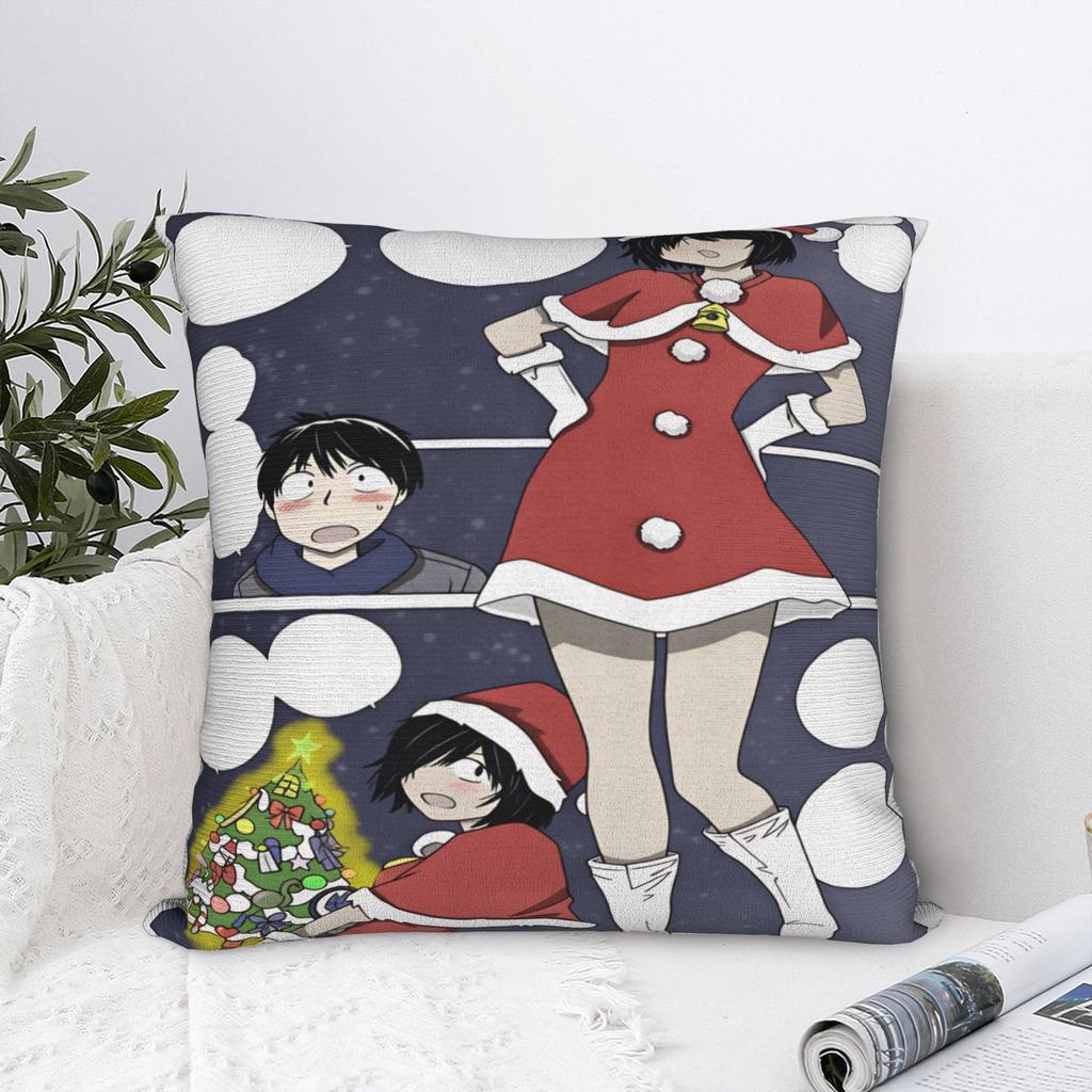 Anime Mysterious Girlfriend X Pillow Case Square Pillow Cover Kawaii Pillowcases For Sofa Home Decor