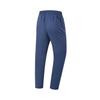 Li Ning Fitness Series Solid Color Straight Leg Ice Feel Sun Protection Knitted Sports Pants Men Pants Deep-Navy AKYT065-4